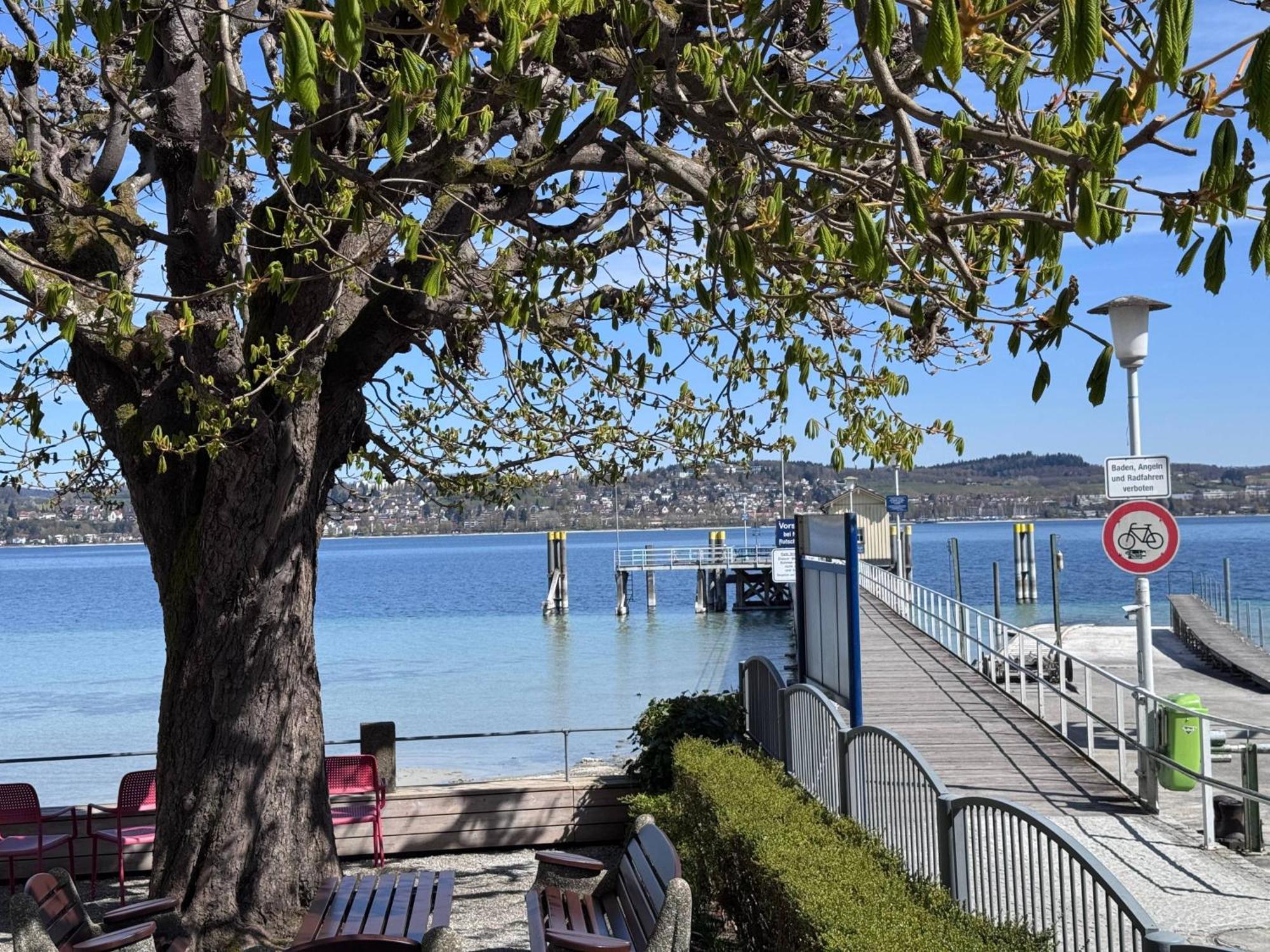 Seeglueck Seegold - Moderne Maisonette-Wohnung Mit Balkon Und Parkplatz In Seenaehe In Konstanz-Dingels-Dorf Luaran gambar